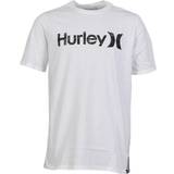 Hurley Sweatshirts Hurley OAO Push Through Junior White, Unisex, Tøj, T-shirt, Hvid