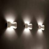 Selene Krystallysekroner Lamper Selene Hvid Ionica design-væglampe Vægarmatur