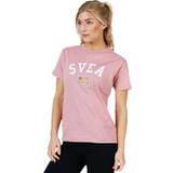 Svea Dame Overdele Svea Fina Tee Pink, Female, Tøj, T-shirt, Lyserød