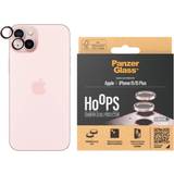 Apple iPhone 15 Skærmbeskyttelse & Skærmfiltre PanzerGlass Hoops Camera iPhone 15 Plus Pink