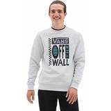60 - Hvid Overdele Vans Men's Global Stack Pullover Sweatshirt Grey