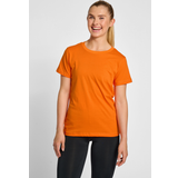 50 - Jersey Overdele Hummel Basic T-Shirt Dame Orange