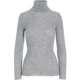 Bitte Kai Rand Tøj Bitte Kai Rand New Wool Rullekrave Sweater, Grey Melange