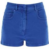 Moschino Dame Bukser & Shorts Moschino Garment Dyed Denim Shorts