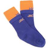 Marc Jacobs Børnetøj Marc Jacobs Colour-block Logo Socks Blue