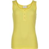 Gestuz Dame - Gul T-shirts & Toppe Gestuz Rollagz Tank Top, Farve: Limelight, Størrelse: XS, Dame