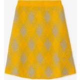 Burberry Dame Nederdele Burberry Argyle Wool Skirt
