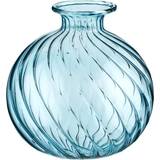 Håndlavet Vaser Sinnerup Globe Blue Vase 8cm