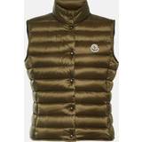 Fjer - Grøn - One Size Tøj Moncler Liane quilted down vest green