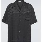 Valentino Skjorter Valentino Short-sleeved Toile Iconographe shirt st_toile_iconograph