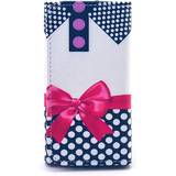 Lux-Case Covers & Etuier Lux-Case Clothes Bow Pattern Universal Phone Leather Wallet Case