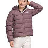 The North Face Overtøj The North Face Girls' Reversible Down Hooded Grey