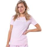 Champion Dame Overdele Champion Crewneck T-Shirt Pink, Female, Tøj, T-shirt, Lyserød