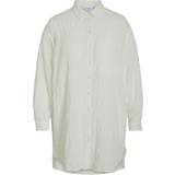 52 - Dame Skjorter Evoked Vila Vifreda lang skjorte hvid