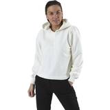 Dame - Hør Sweatere Pieces Linley Ls Hoddie Sweat Bc, Female, Tøj, Skjorter, Hvid