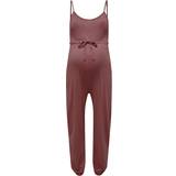 Only Graviditet & Amning Only Mama Sleeveless Jumpsuit Rose Brown