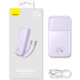 Lilla Batterier & Opladere Baseus 22.5W Power Bank 10000mAh