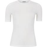 Soft Rebels Dame T-shirts & Toppe Soft Rebels Fenja SS Modal T-shirt Snow White