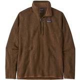 Patagonia Better Sweater 1/4 Zip Fleece jacket Men's Moose Brown