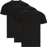 Calvin Klein Bomuld Overdele Calvin Klein 3-pak Crewneck T-shirts Sort