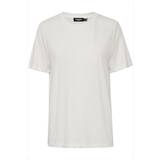 Soaked in Luxury Dame Overdele Soaked in Luxury Slcolumbine Loose Fit Tee Toppe & T-Shirts 30406247 Broken White XXLARGE