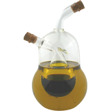 Home Servering Home Set 12 Transparent Cork Borosilicate Glass Oil- & Vinegar Dispenser