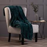 Belledorm Boligtekstiler Belledorm Luxury Fleece Thermal Blankets Green