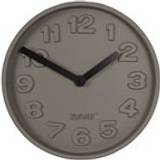Beton Vægure Zuiver Concrete Time with Hands Wall Clock