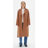 InWear Uld Tøj InWear Liuroiw Lula Coat Premium Kvinde Uldfrakker Loose Fit hos Magasin Camel