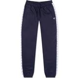 Fred Perry Herre Bukser & Shorts Fred Perry Taped Track Pant Joggingbukser Blue
