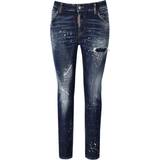 DSquared2 Dame Bukser & Shorts DSquared2 Jeans, Dam, Blå 2XS, AW23, Cool Girl Korta jeans