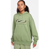 Dame - Grøn - Oversized Sweatere Nike Overdimensioneret Sportswear-pullover-hættetrøje til kvinder grøn EU 48-50