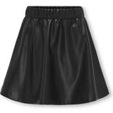 Polyuretan - Sort Nederdele Only Mini Faux Leather Skirt