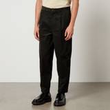 Fred Perry Bomuld Bukser & Shorts Fred Perry Waffle Cotton-Corduroy Tapered Trousers W28/L32 Green W28/L32