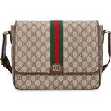 Gucci Aftagelig skulderrem Håndtasker Gucci Ophidia Gg Supreme Medium Crossbody Bag Beige 01