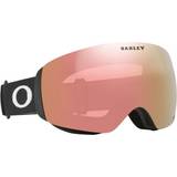 Skibriller Oakley Flight Deck Prizm Ski Goggles Black Prizm Rose Gold Iridium/CAT3