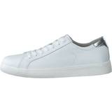 Tamaris 40 Sneakers Tamaris 1-1-23631-24 White/silver, Female, Sko, Flade sko, Sneakers, Sølv/Hvid