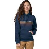 Genanvendt materiale - Unisex Sweatere Patagonia Line Logo Ridge Stripe Uprisal Hoodie AW23