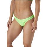 Dame - Grøn - Polyester Badetøj Sport Bikini Bottom Green