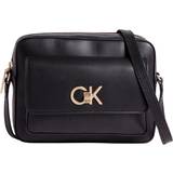 Calvin Klein Sort Håndtasker Calvin Klein Re-Lock Zwarte Crossbody Tas K60K611083BAX