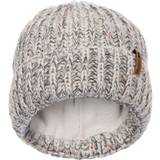 Trespass Polyester Hovedbeklædning Trespass drifter adults knitted beanie PALE GREY SPECKLE One