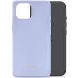 Apple iPhone 15 Mobilcovers Mobilize Rubber Gelly Case Apple iPhone 15 Pastel Purple