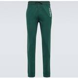 Grøn - Jersey - XS Bukser & Shorts Saint Laurent Logo cotton sweatpants green
