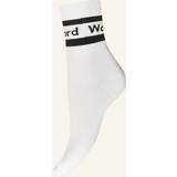 Wolford Hvid Tøj Wolford Logo Rib Socks white 4041