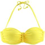 Buffalo Bikinier Buffalo Bikinioberteil Gelb Unifarben für Damen