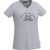 Pinewood Dame T-shirts & Toppe Pinewood Hundsport T-shirt Dam Grå