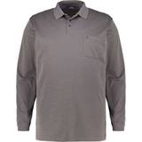 52 - Polokrave Overdele RAGMAN Jersey-Poloshirt Regular Fit TAUPE