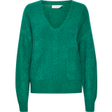 Cream Uld Overdele Cream Trøje crCabin Knit Pullover Grøn