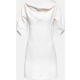 Jil Sander Silke Kjoler Jil Sander A-line linen-blend minidress white
