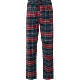 Rød - Ternede Undertøj Lexington Pyjamas Miranda Organic Cotton Checked Flannel Pajama Set Rød